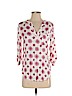 Pink Republic 100% Rayon White 3/4 Sleeve Blouse Size XS - photo 1
