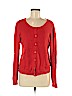 H&M 100% Cotton Red Cardigan Size M - photo 1