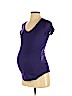 Liz Lange Maternity Purple Short Sleeve T-Shirt Size XS - photo 1