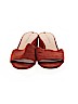 Via Spiga 100% Leather Orange Sandals Size 9 - photo 2