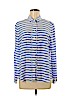 Kate Spade New York Blue Long Sleeve Blouse Size M - photo 1