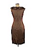 Kay Unger 100% Polyester Brown Cocktail Dress Size 8 - photo 2