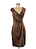 Kay Unger 100% Polyester Brown Cocktail Dress Size 8 - photo 1
