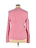 Karen Scott 100% Cotton Pink Pullover Sweater Size XL - photo 2