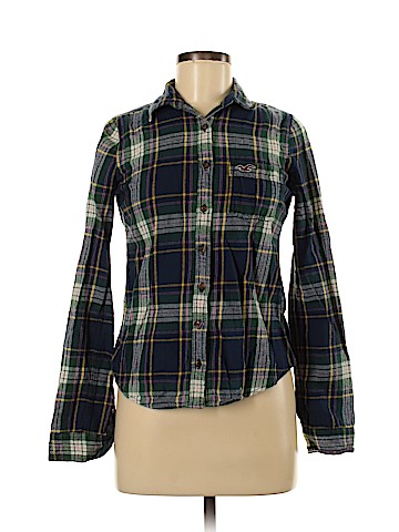 Hollister Long Sleeve Button-Down Shirt (view 1)