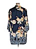 Chico's 100% Polyester Blue Kimono Size XL (3) - photo 2