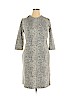 J. McLaughlin Ivory Casual Dress Size XL - photo 1