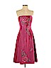 Laundry by Shelli Segal 100% Polyester Pink Cocktail Dress Size 6 - photo 1