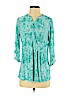 Notations Teal 3/4 Sleeve Top Size S (petite) - photo 1