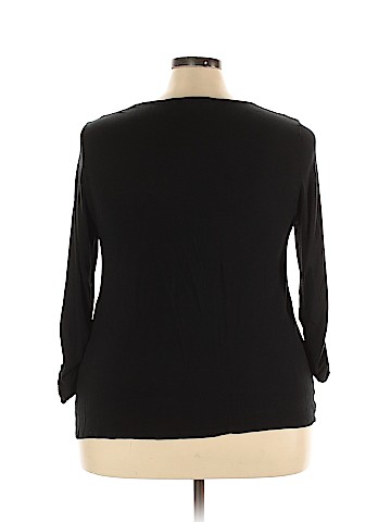 INC International Concepts 3/4 Sleeve Top (view 2)