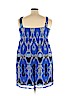 INC International Concepts 100% Nylon Blue Casual Dress Size 3X - photo 2
