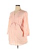 Motherhood 100% Cotton Pink Long Sleeve Blouse Size XL - photo 1