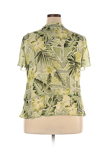 Alfred Dunner Short Sleeve Blouse (view 2)