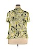Alfred Dunner 100% Polyester Green Short Sleeve Blouse Size 18 - photo 2