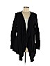 Wythe Ny 100% Cashmere Black Cashmere Cardigan Size L - photo 1