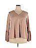Knox Rose Pink Long Sleeve Top Size XXL - photo 1