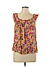 Ann Taylor LOFT Orange Sleeveless Blouse Size L (petite) - photo 1