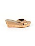 Nine West Tan Wedges Size 7 1/2 - photo 1