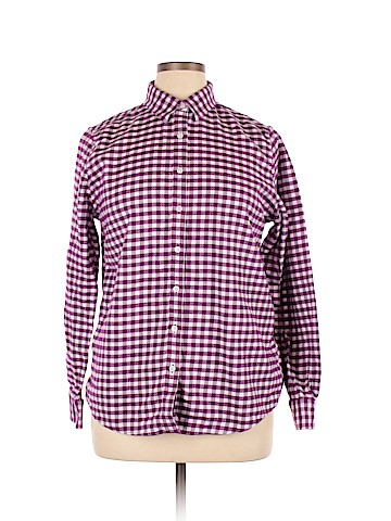 Lands' End Long Sleeve Button-Down Shirt (view 1)