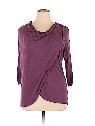 Bobeau 3/4 Sleeve Top (view 1)