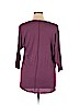 Bobeau Burgundy 3/4 Sleeve Top Size XL - photo 2