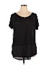 Gibson Black Short Sleeve Top Size 1X - photo 1