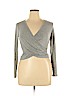 Assorted Brands 100% Modal Gray Long Sleeve Top Size XL - photo 1