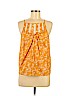 Maeve by Anthropologie 100% Cotton Orange Sleeveless Blouse Size XS - photo 1