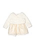 Cat & Jack 100% Polyester Ivory Special Occasion Dress 9-12 MO / 12 MO - photo 1