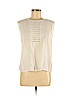 Forever 21 100% Rayon White Sleeveless Blouse Size M - photo 1