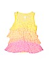 Justice Yellow Sleeveless Top Size 8 - photo 1