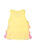 Justice Yellow Sleeveless Top Size 8 - photo 2