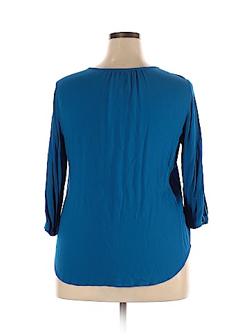 Liz Claiborne 3/4 Sleeve Blouse (view 2)