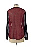 Scotch & Soda 100% Polyester Burgundy Short Sleeve Blouse Size Lg (3) - photo 2