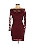 Material Girl Burgundy Cocktail Dress Size M - photo 1