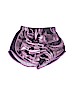 Nike 100% Polyester Purple Athletic Shorts Size L - photo 1
