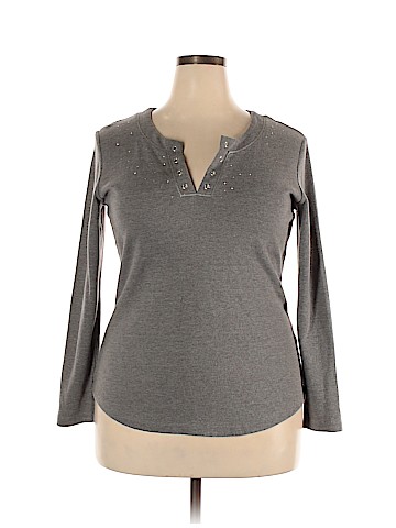 Christopher & Banks Long Sleeve Top (view 1)