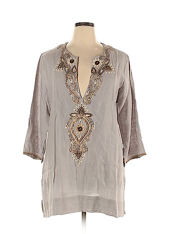 Florabella 3/4 Sleeve Blouse (view 1)