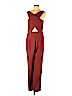 Banana Republic 100% Polyester Red Jumpsuit Size 16 - photo 1