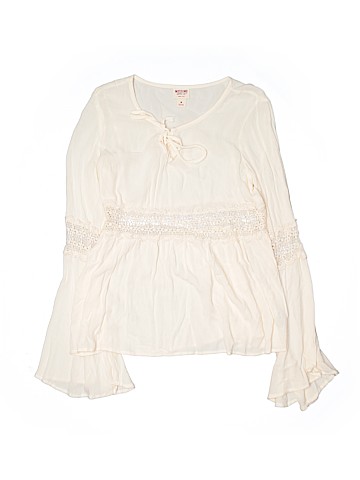 Mossimo Supply Co. Long Sleeve Blouse (view 1)