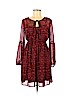 Mudd 100% Polyester Burgundy Casual Dress Size M - photo 1