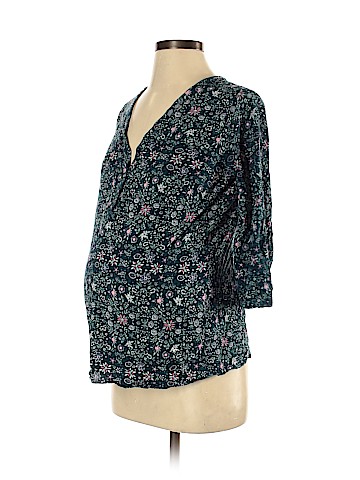 Motherhood 3/4 Sleeve Blouse (view 1)