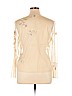J.jill 100% Nylon Tan Long Sleeve Blouse Size XL - photo 2