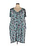 Catherines Blue Casual Dress Size 2X - photo 1