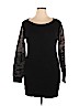 Birch Hill 100% Acrylic Black Casual Dress Size 1X - photo 1