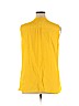 Banana Republic 100% Rayon Yellow Sleeveless Blouse Size XL - photo 2
