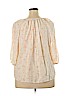 Cynthia Rowley TJX 100% Rayon Ivory 3/4 Sleeve Blouse Size 2X - photo 2
