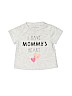 Assorted Brands 100% Cotton Gray Short Sleeve T-Shirt Size 3-6 mo - photo 1