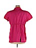 Motherhood 100% Cotton Pink Short Sleeve Button-Down Shirt Size L - photo 2