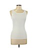 Pell & Co. 100% Cotton White Tank Top Size L - photo 1